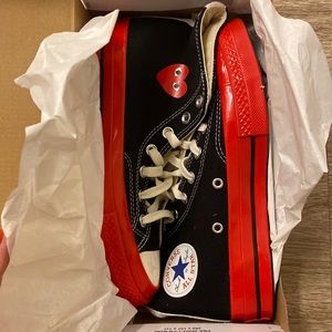 BRAND NEW converse comme des garçons sneakers